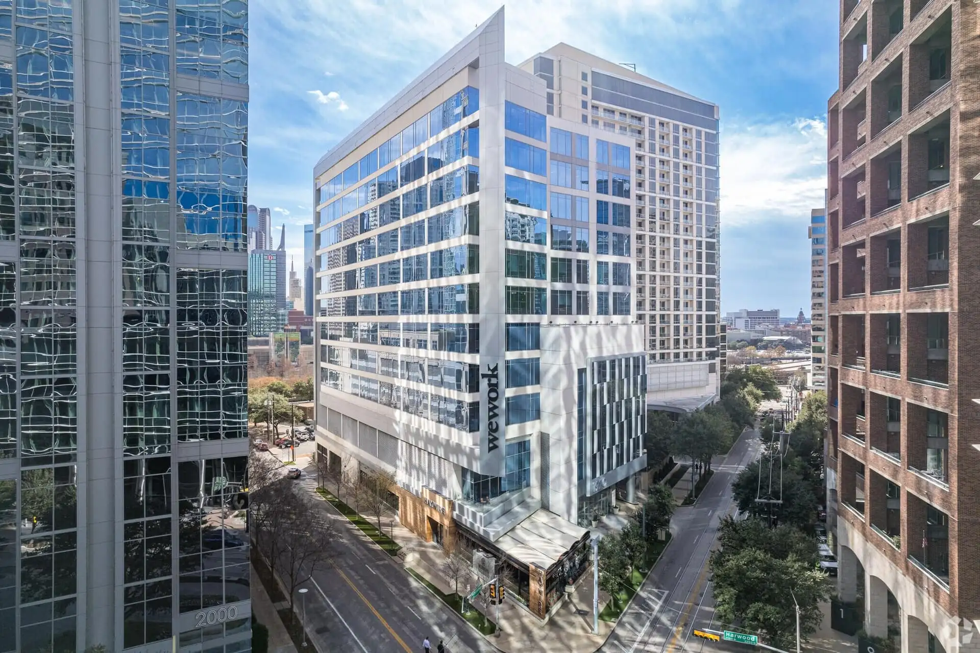 The office tower at 1920 McKinney Avenue